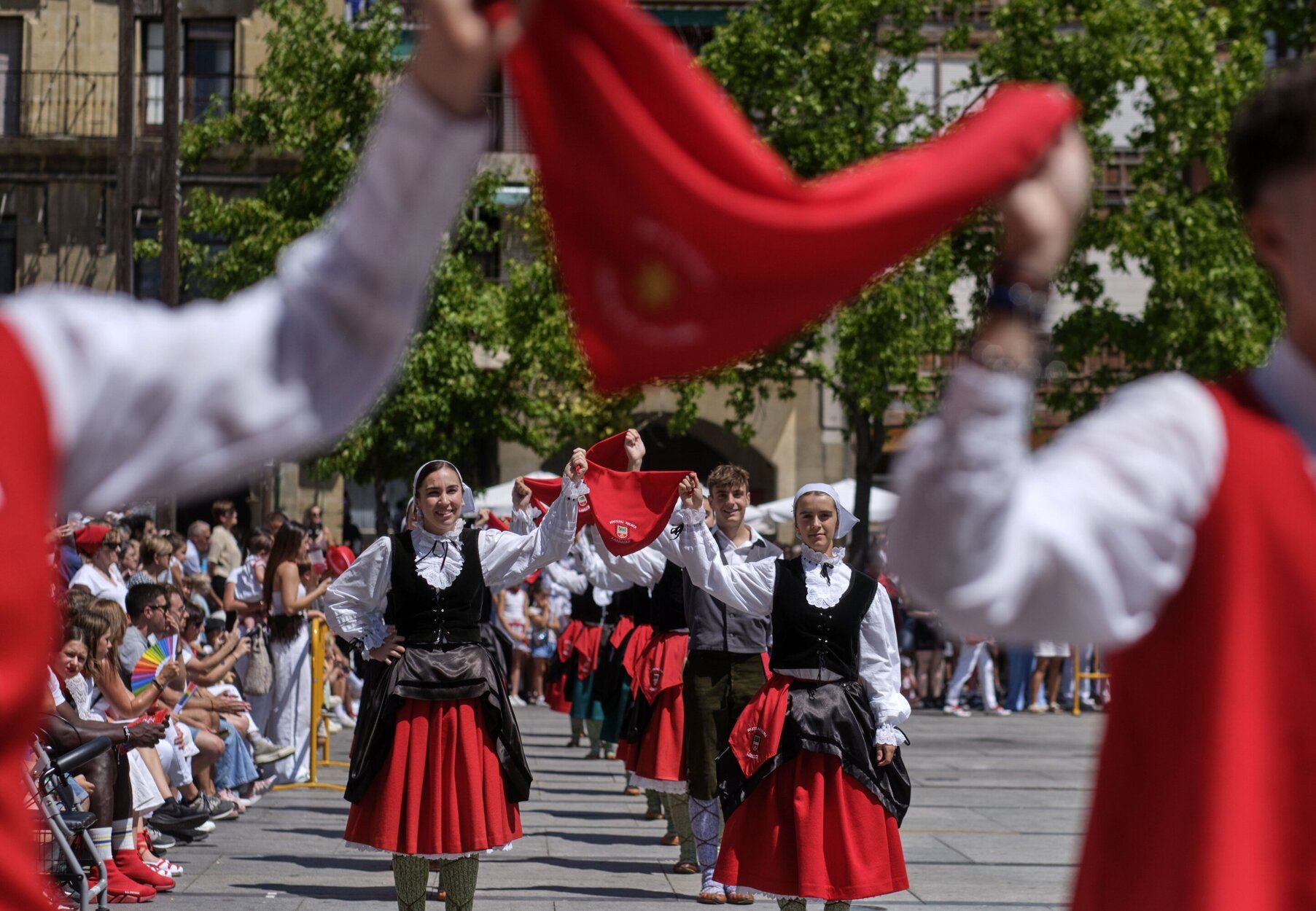 Fotos del inicio de las fiestas de Estella-Lizarra