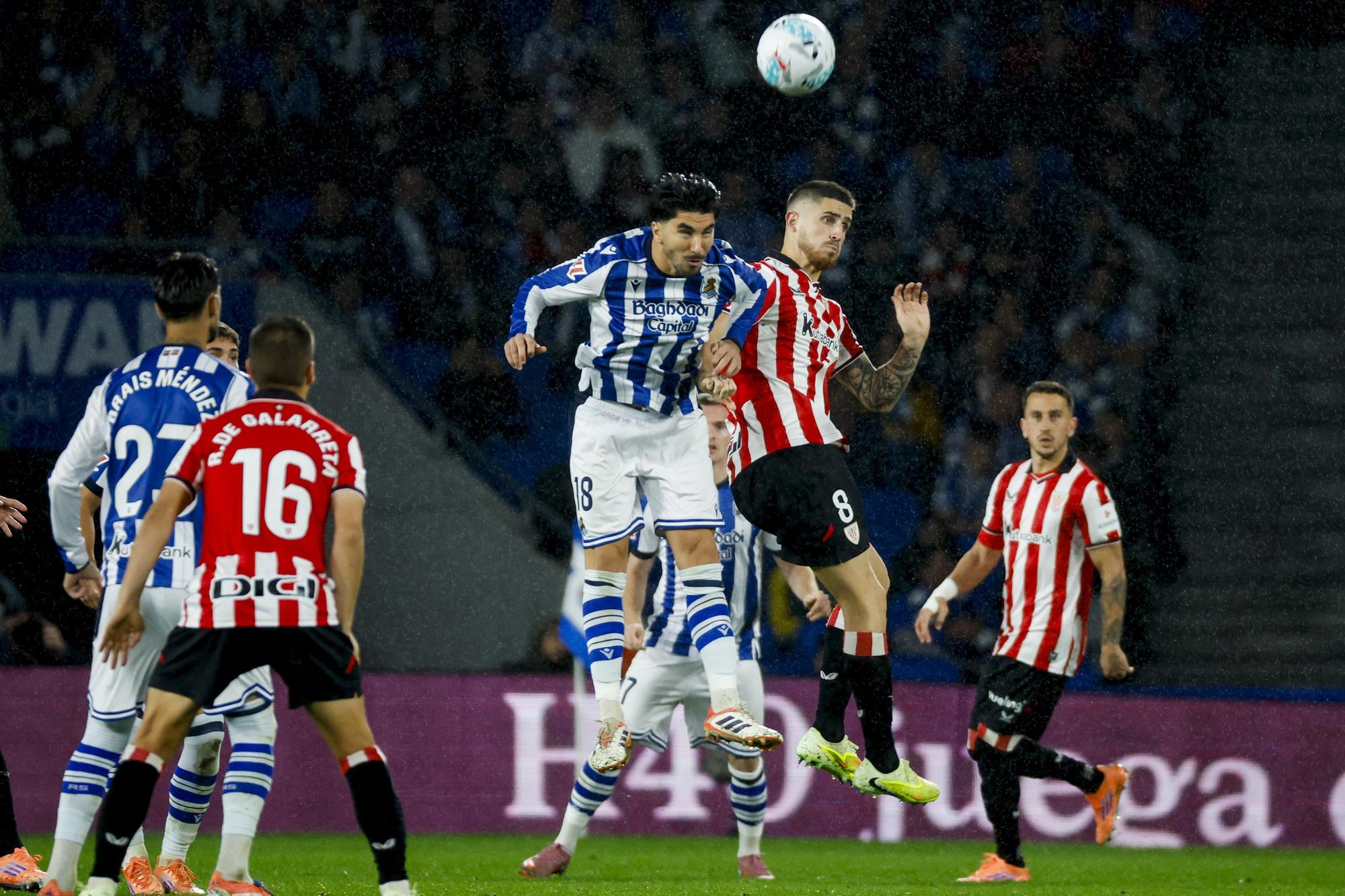 El Real Sociedad-Athletic, en imágenes