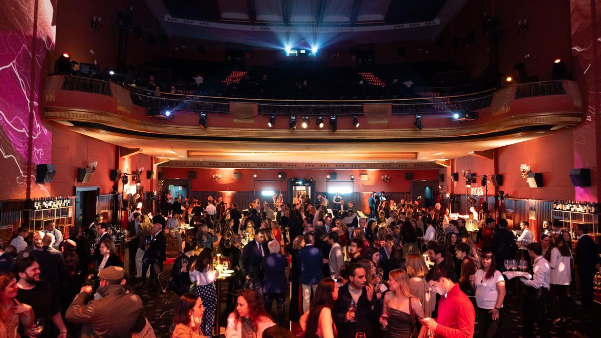 Un momento del evento del Centenario de DOCa Rioja en Cines Callao de Madrid