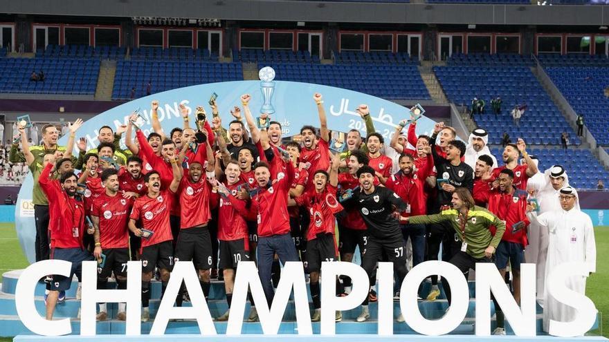 David García y Vicente Moreno, campeones de la Copa de Catar