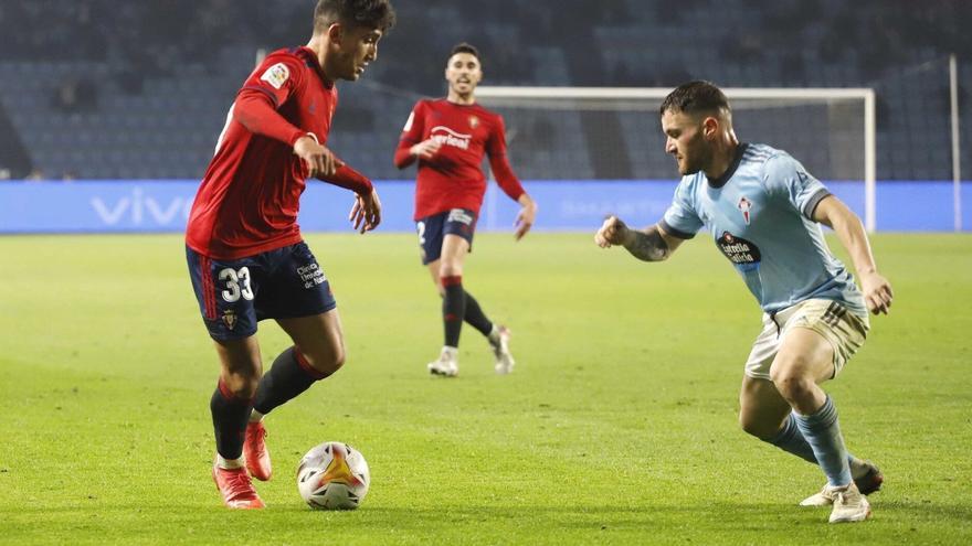 Javi Galán regresa con Osasuna a Vigo, el escenario en donde se lució
