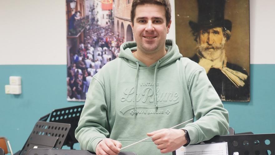 “En Zestoa mucho niños que se apuntan a la escuela de música quieren tocar la trompeta y es por el pasodoble Amparito Roca”