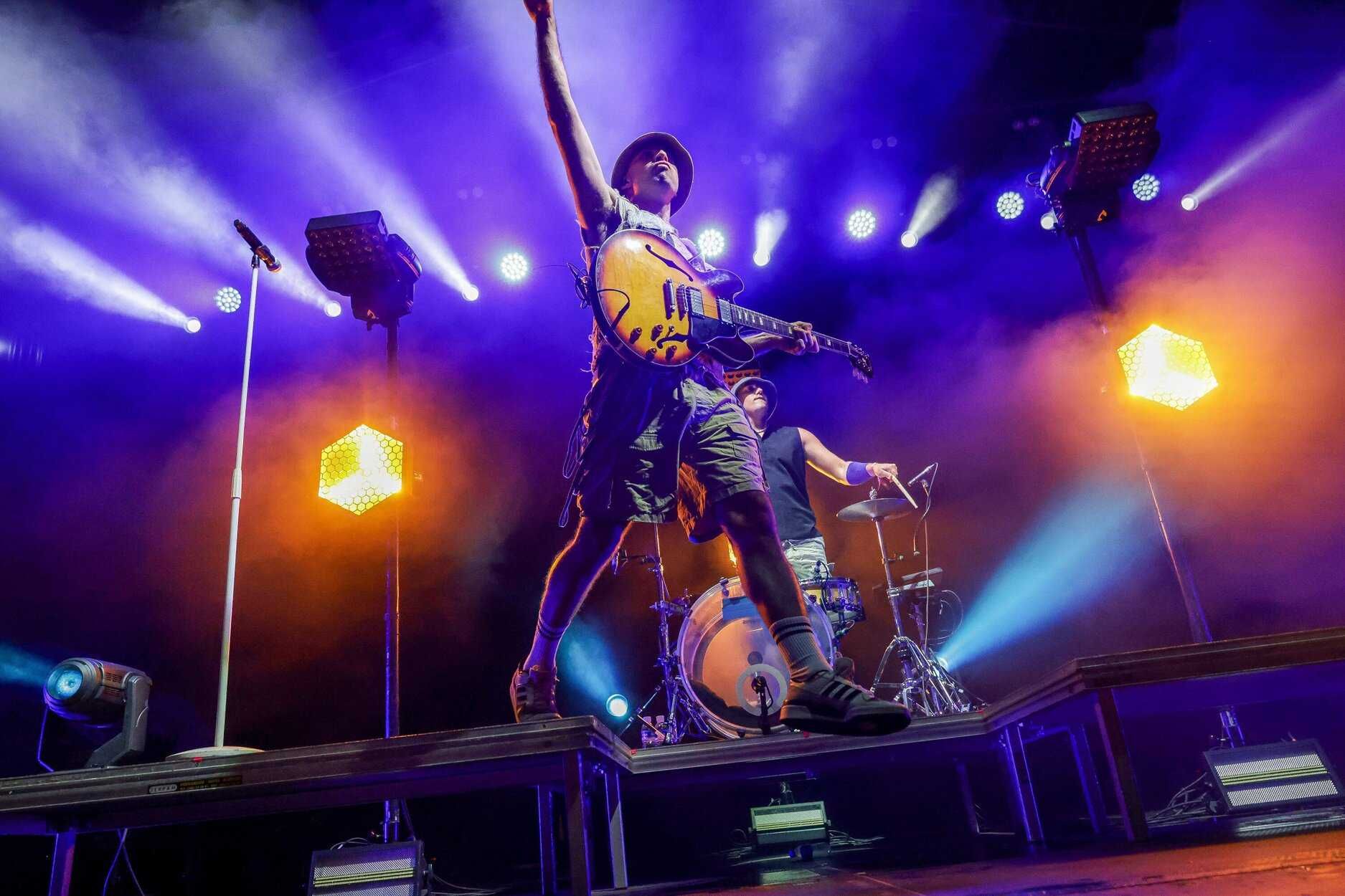 Dupla en concierto