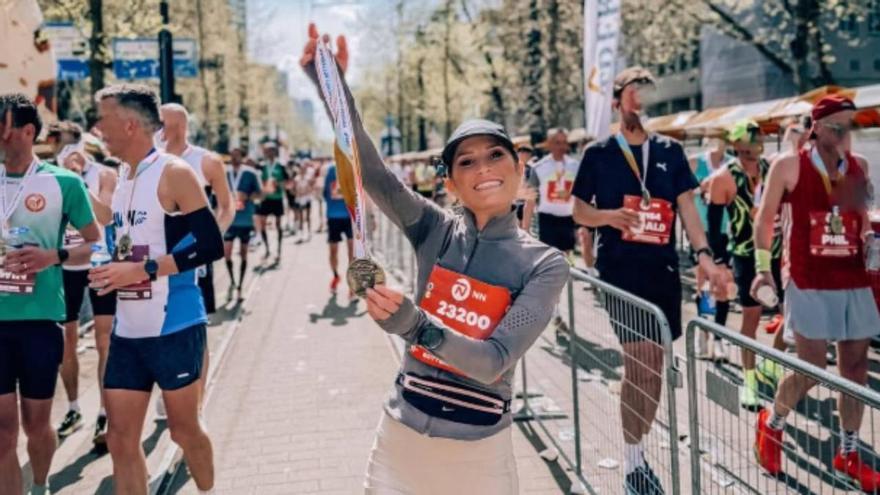 La navarra Verdeliss vuelve a correr una maratón tras mes y medio de parón por recomendación médica: "Aceptarme..."