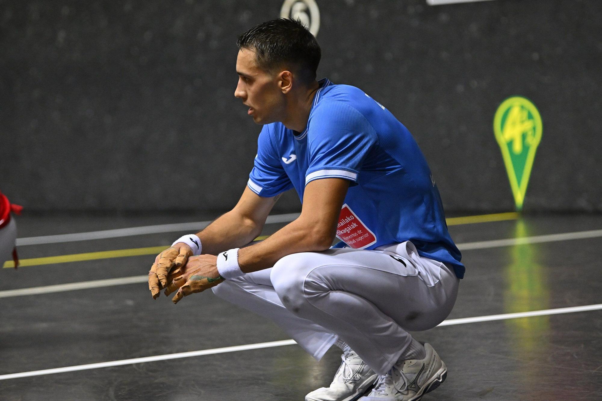 En imágenes: Etxeberria se hace con su primera txapela del Cuatro y Medio en Bilbao (22 - 11)