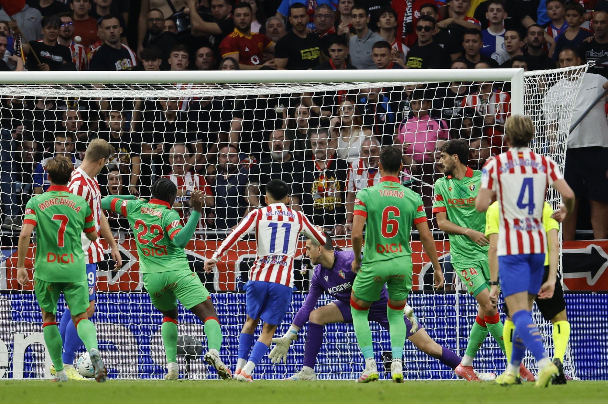 Fotos del partido Atlético de Madrid-Osasuna