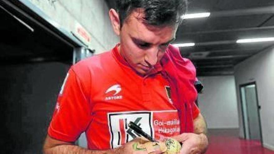 “Altuna es un pelotari que lo hace todo bien, es muy completo”