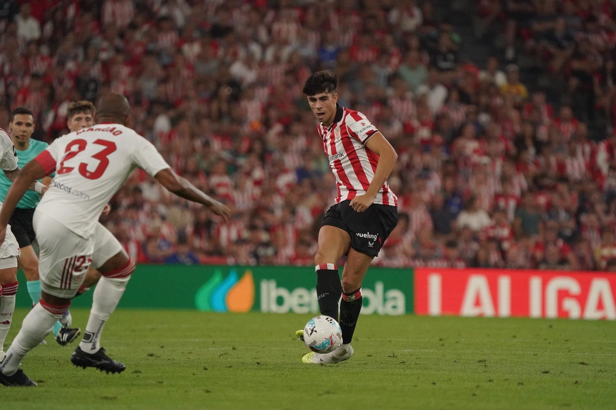 El Athletic-Sevilla, en imágenes