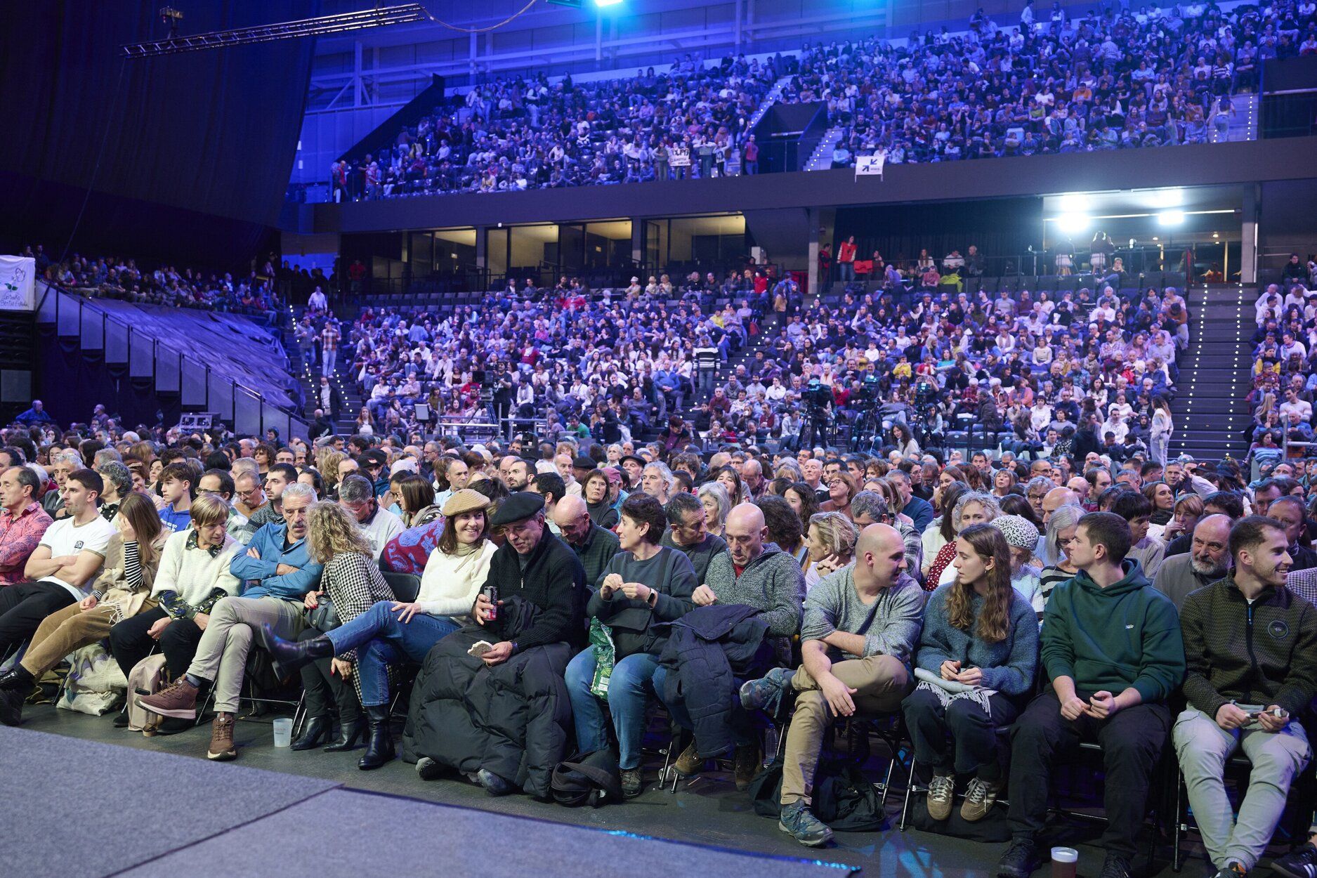 Navarra Arena, jendez lepo Nafarroako Bertsolari Txapelketa 2025-eko finalean