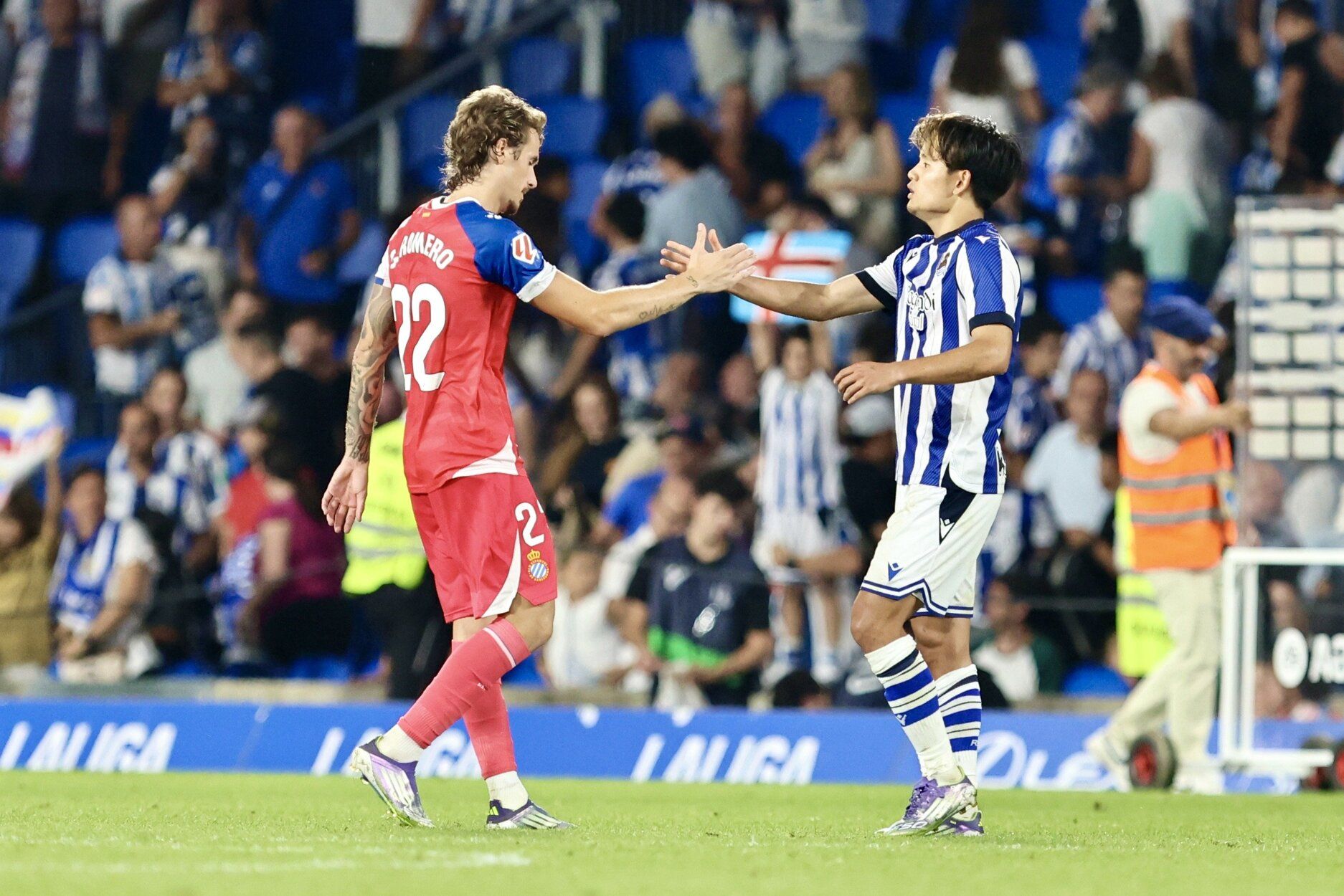 [Fotos] Partido loco en Anoeta de la Real Sociedad y el Espanyol