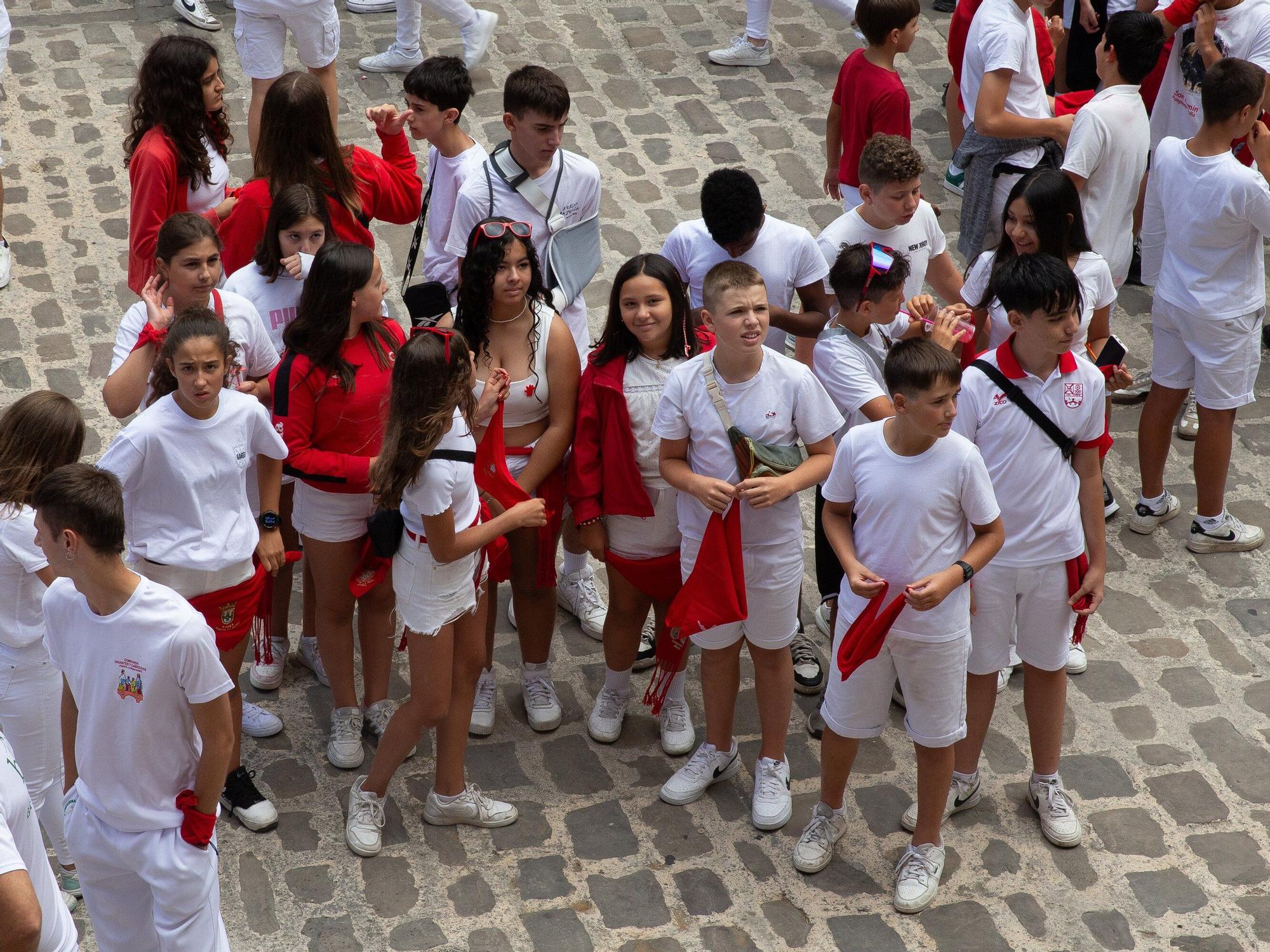 Chupinazo de las fiestas de Puente La Reina / Gares 2025