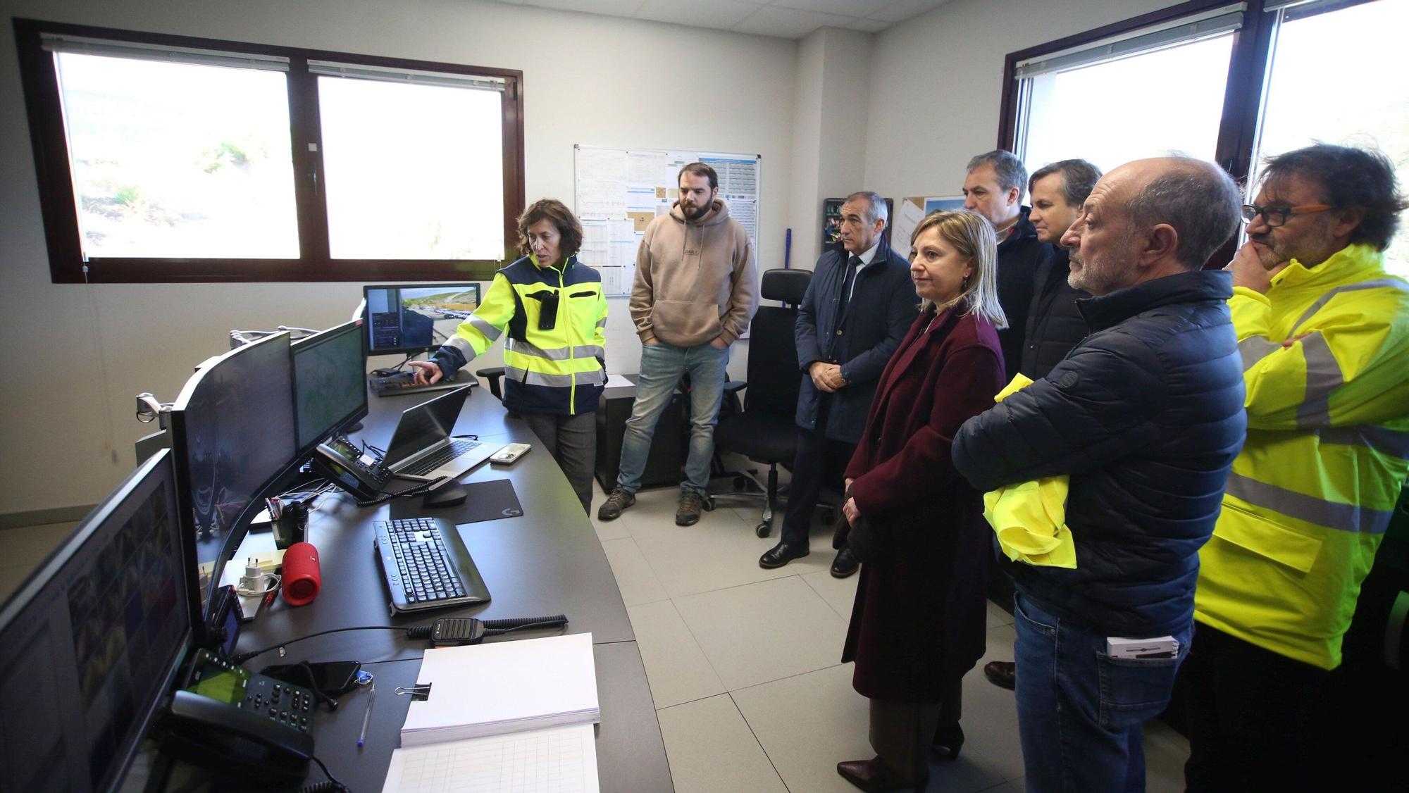 El Centro de Conservación de Carreteras de Liédena, preparado para el invierno en Navarra