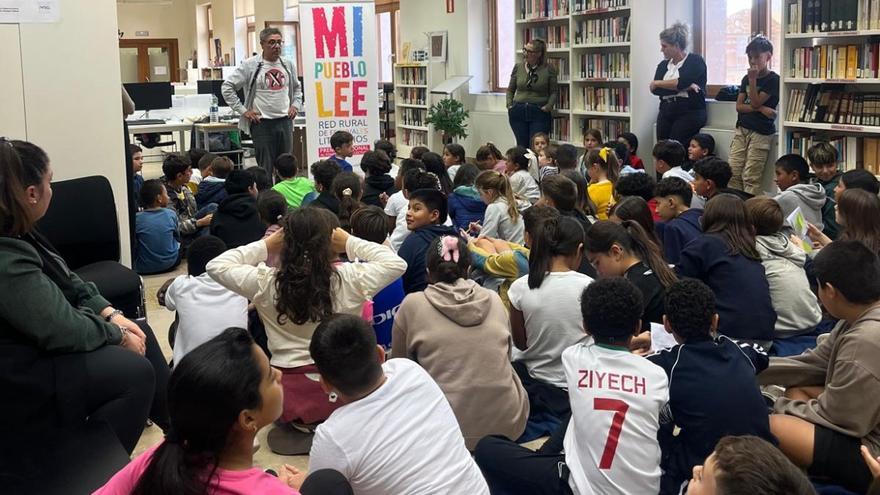 Éxito entre el alumnado y la ciudadanía de la V edición Mi Pueblo Lee en Marcilla
