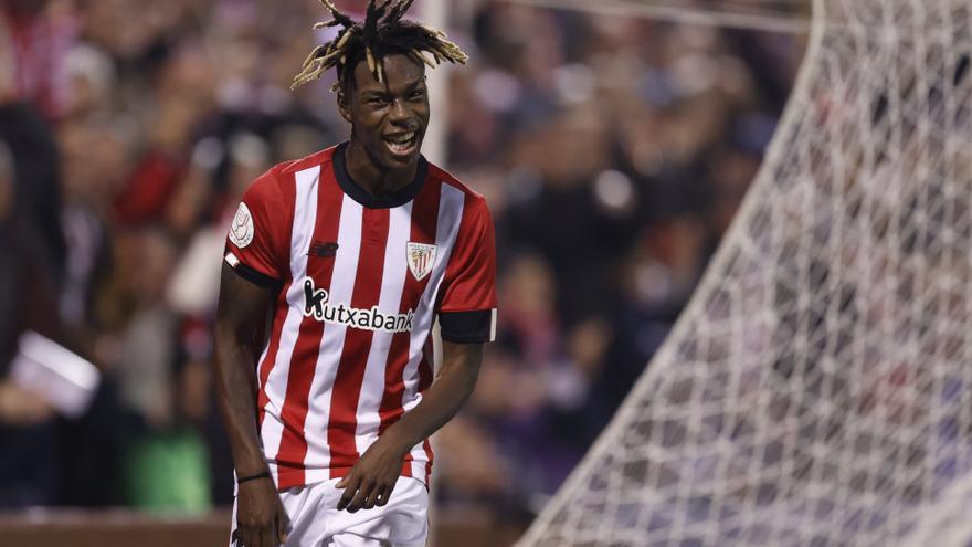 Nico Williams, a Catar con el colmillo afilado