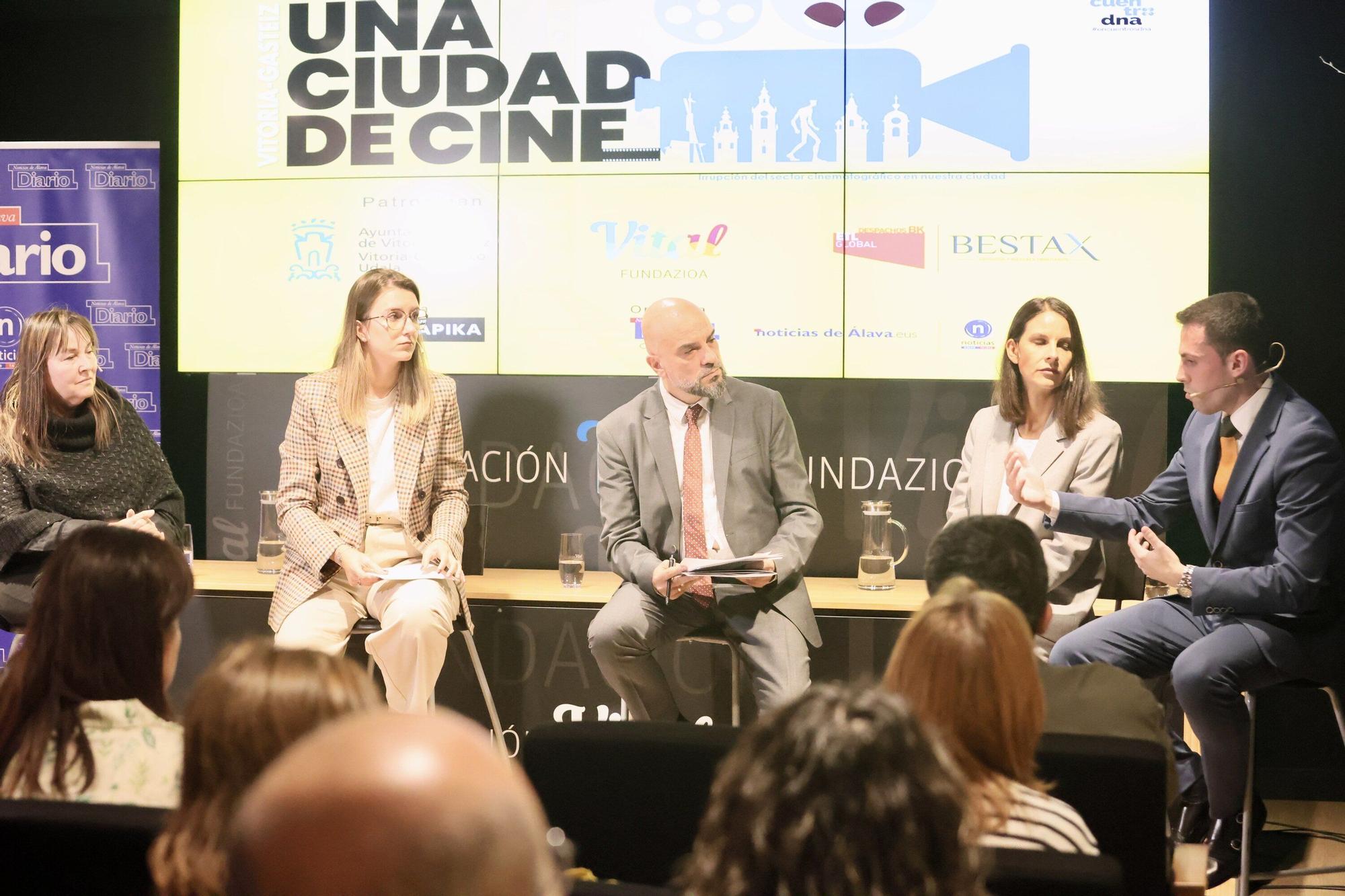 En imágenes: DNA organiza el encuentro 'Vitoria, ciudad de cine'