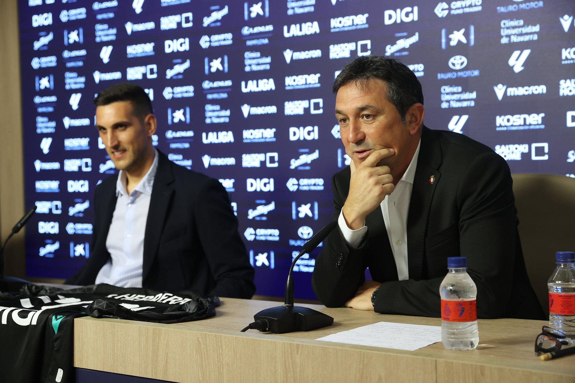 Rueda de prensa de la renovación de Sergio Herrera hasta 2028