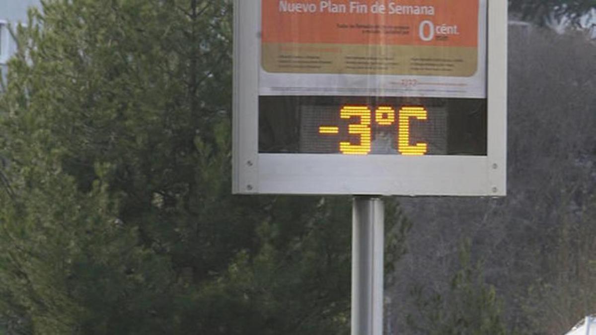 Bajas temperaturas en Navarra.