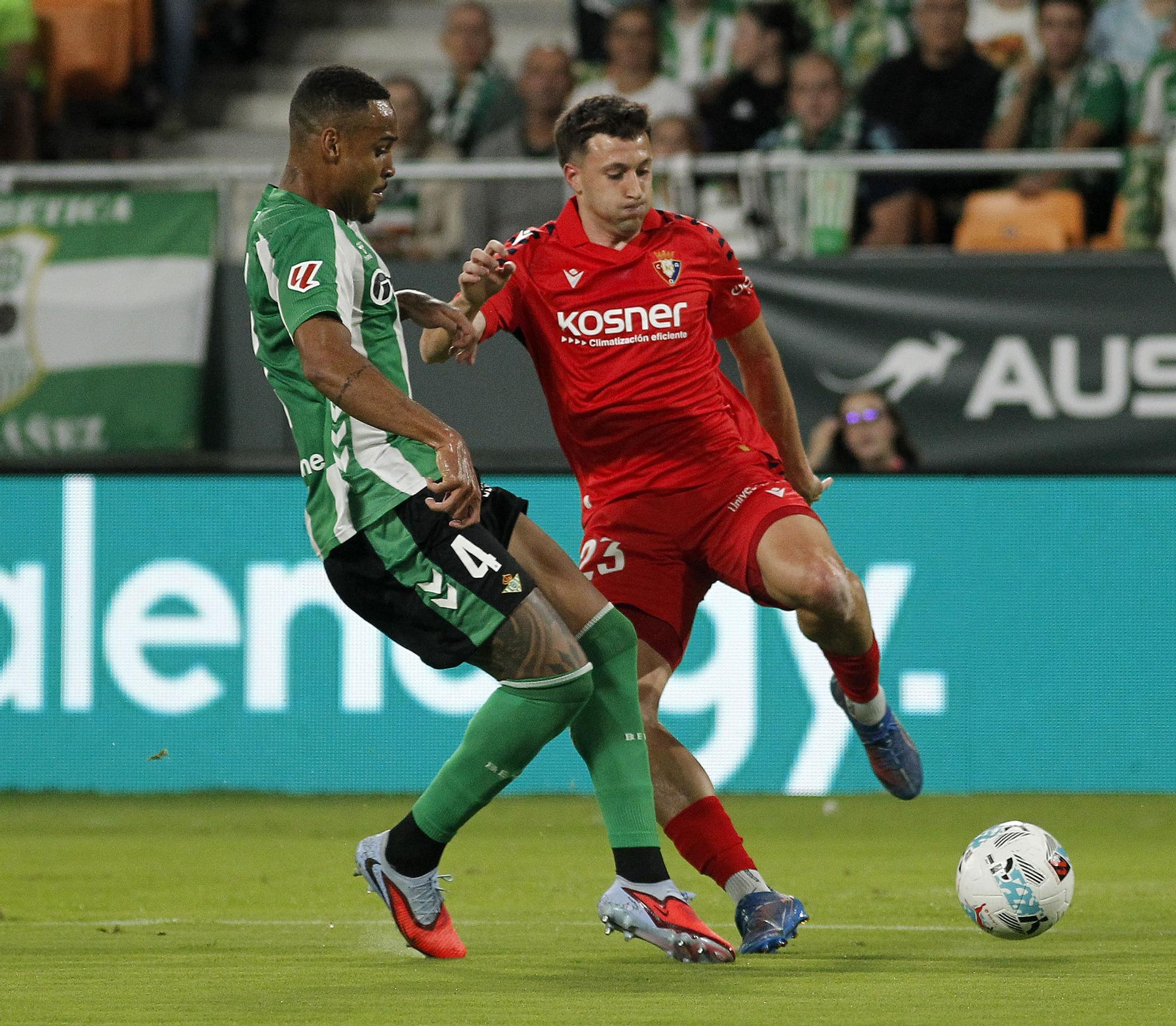 Fotos del partido entre Betis y Osasuna