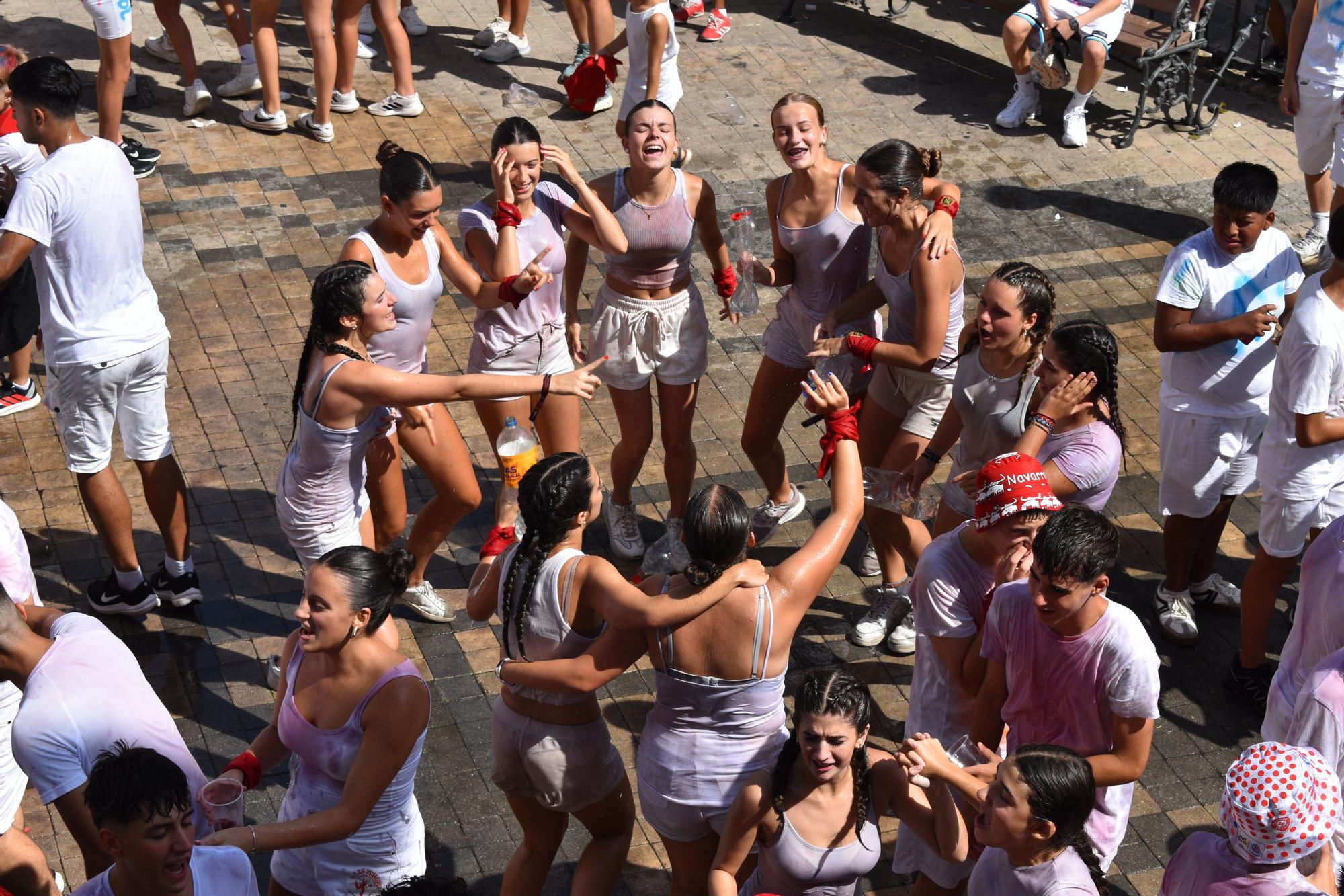 Fotos del chupinazo de Funes
