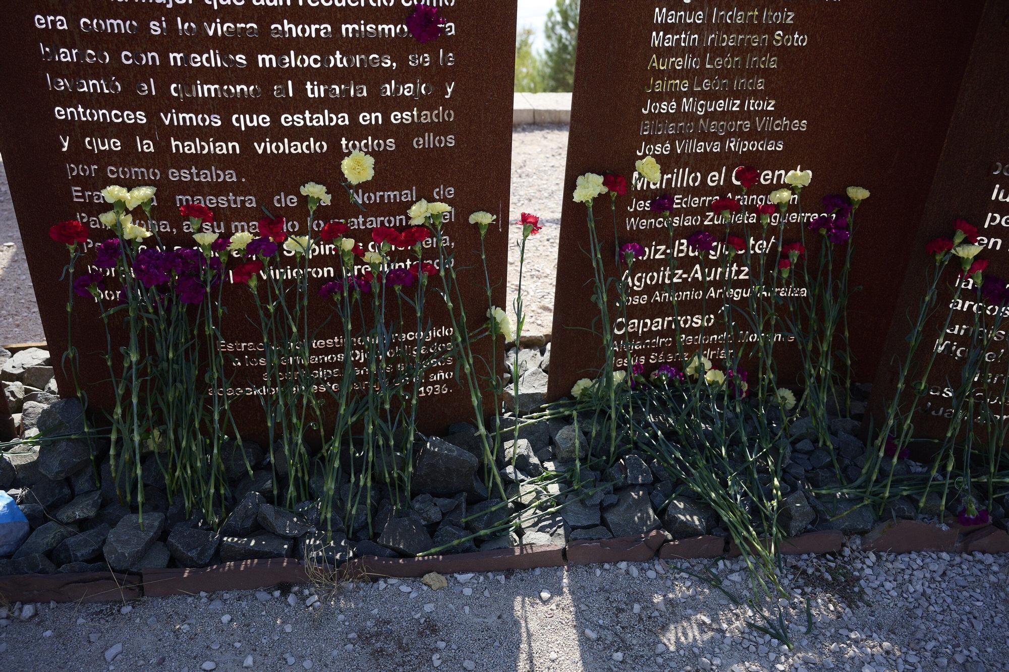 Homenaje anual en la Tejería de Monreal a las personas asesinadas en 1936