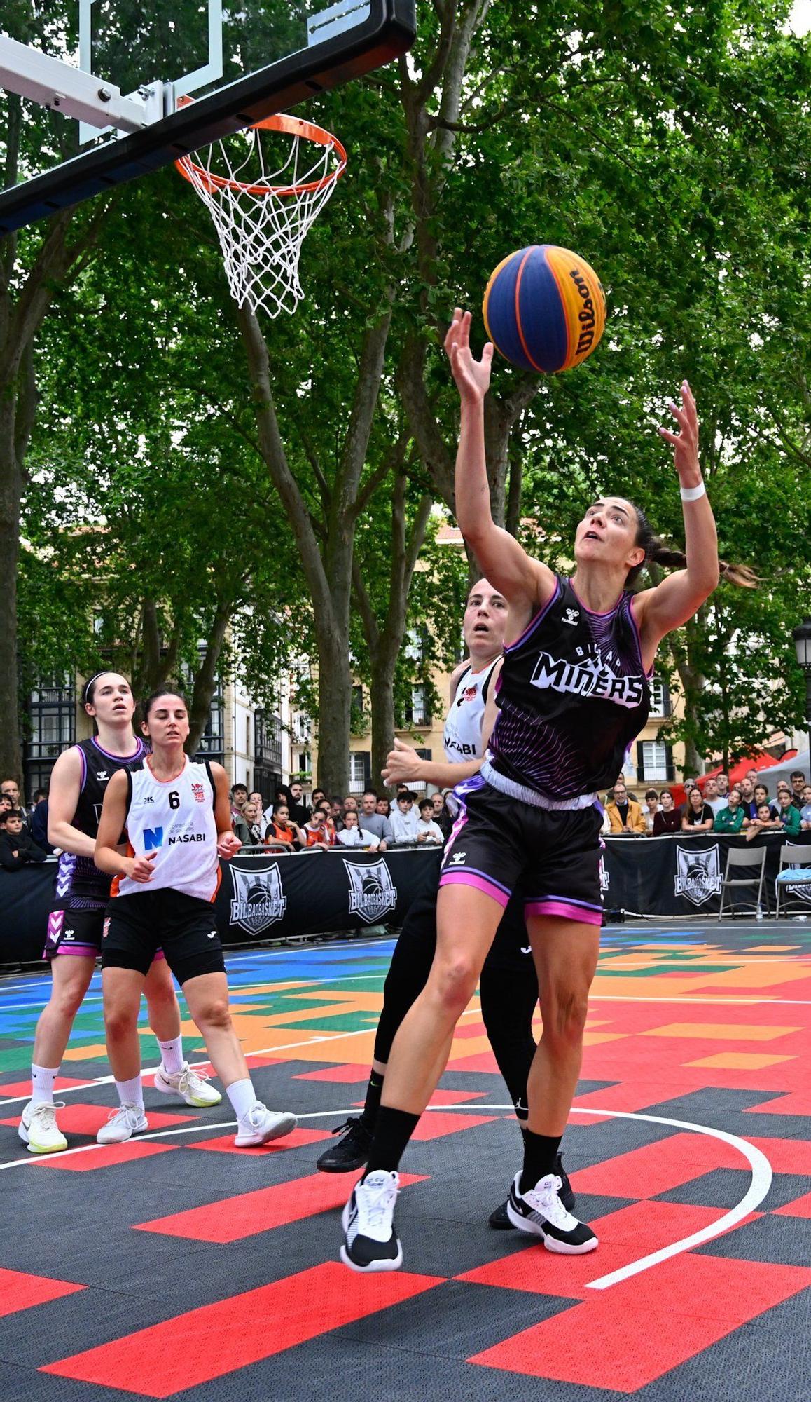 En imágenes: Bilbao se sube al carro del baloncesto 3x3