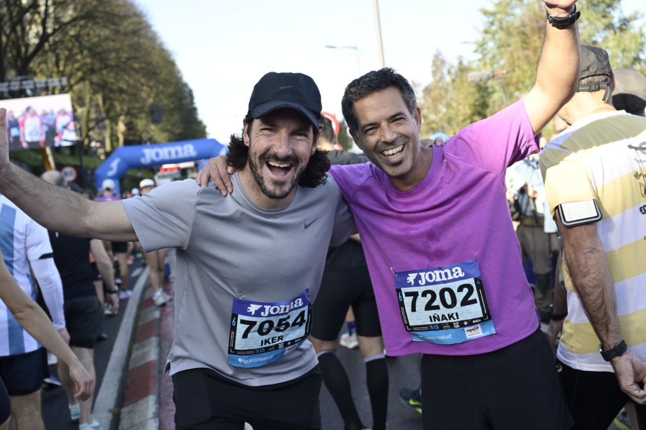 En imágenes: Ilusión y concentración en la salida de la Behobía- San Sebastían