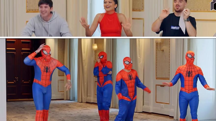 Tom Holland pierde un concurso de imitadores de Spider-Man con Zendaya como una de las juezas