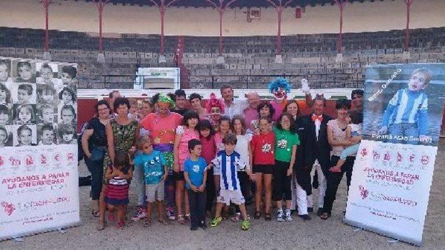 Presentación del espectáculo que tendrá lugar mañana en la plaza de toros de Tolosa.