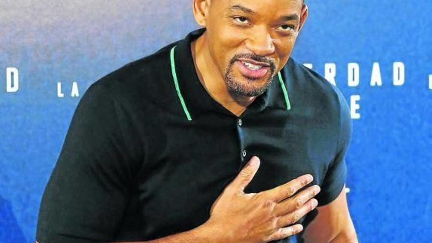 Will Smith, durante la presentación ayer de ‘La verdad duele’.