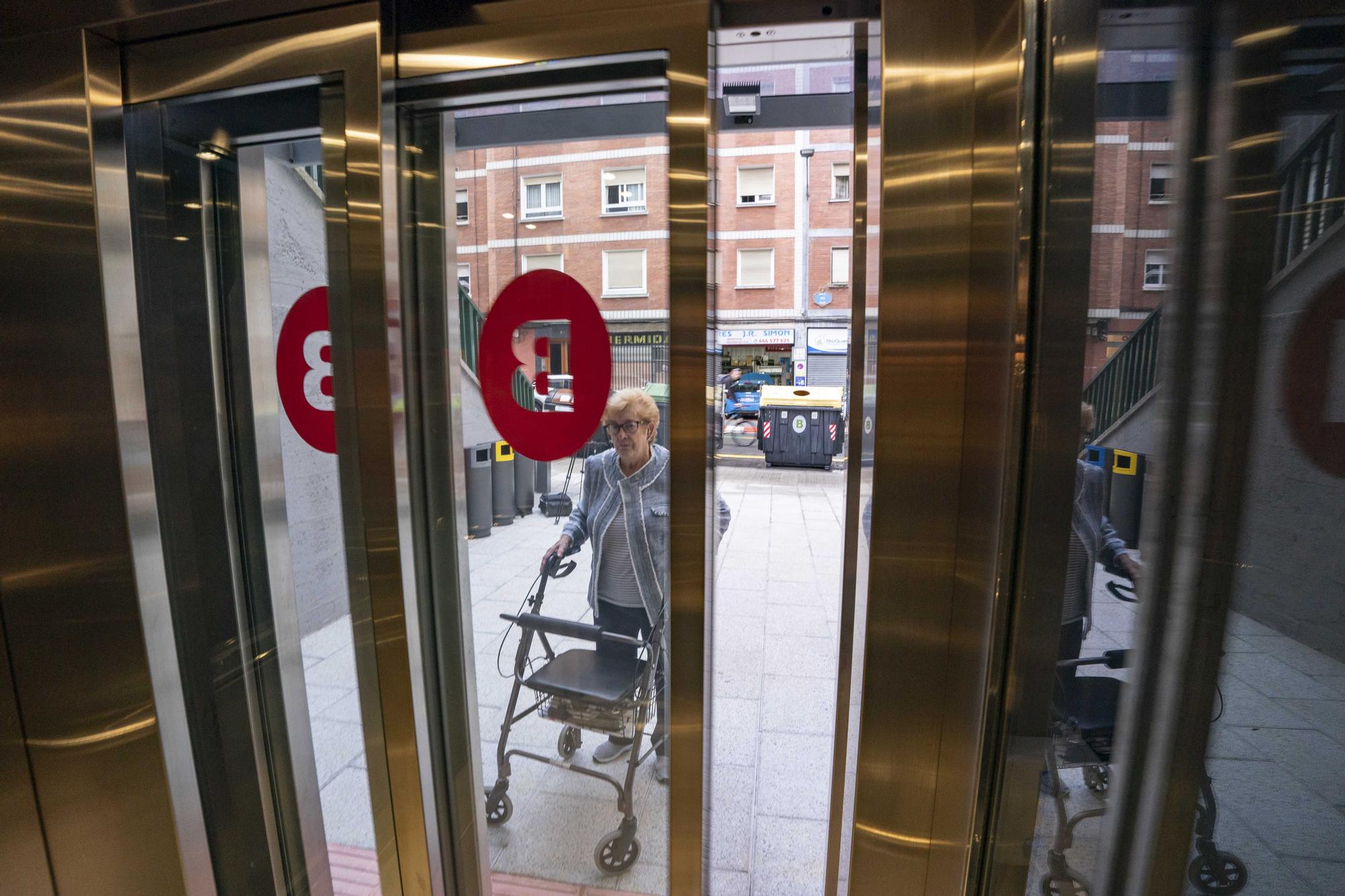 Nuevo ascensor entre Iturribide y Fika