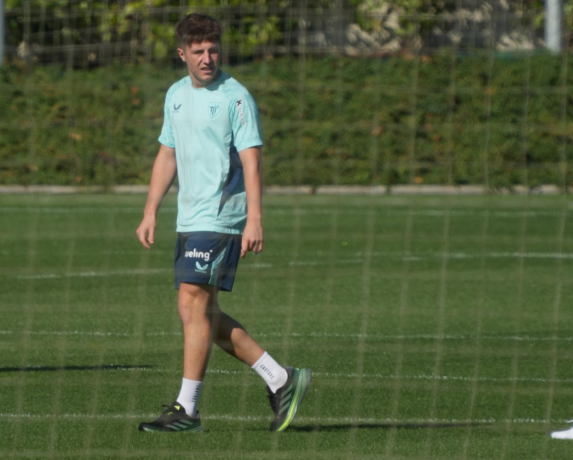Entrenamiento del Athletic en Lezama