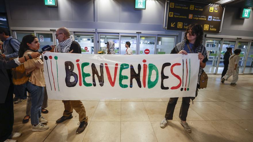21 activistas de la Global Sumud Flotilla ya está de vuelta en España