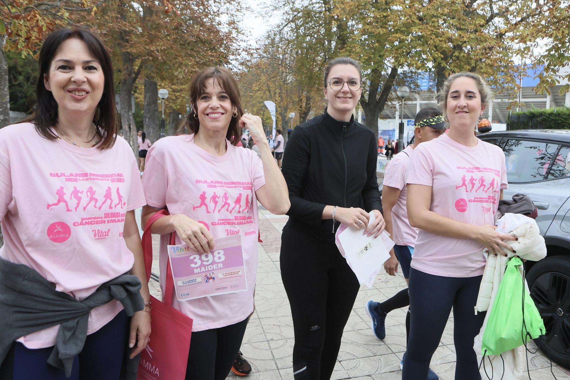 En imágenes: Vitoria se vuelca con la VI Carrera Solidaria contra el Cáncer de Mama