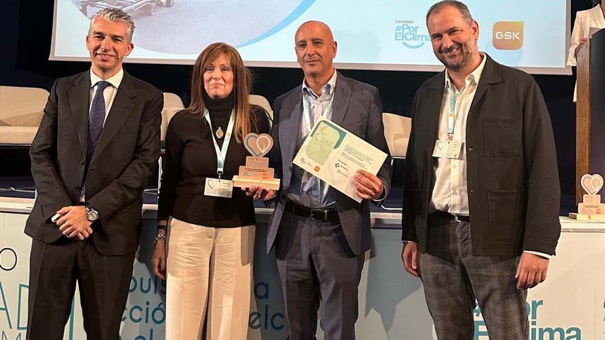 El reconocimiento a la OSI Araba fue entregado este jueves en el Auditorio GSK del Parque Tecnológico de Madrid