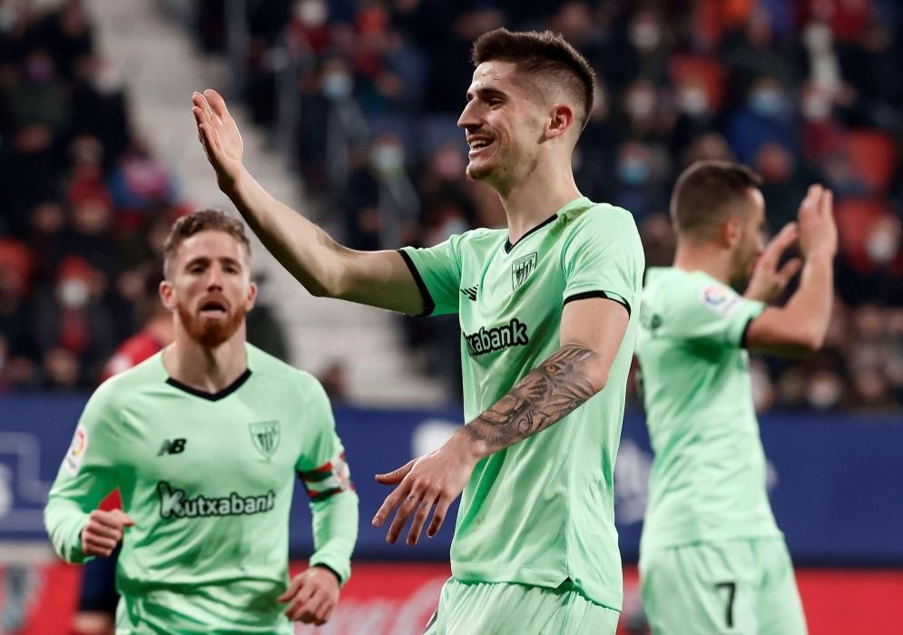 Imágenes del Osasuna-Athletic