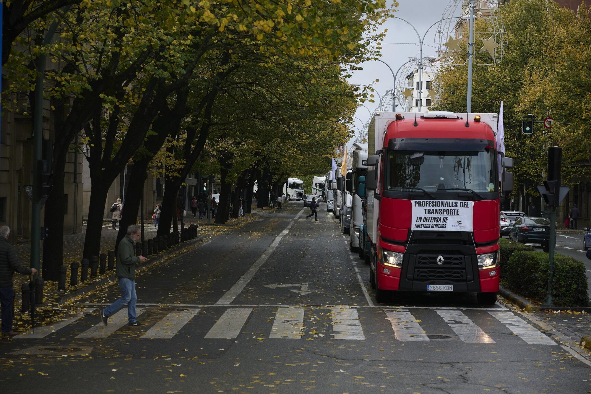 Fotos de la camionada en Pamplona (sábado 8 de noviembre de 2025)