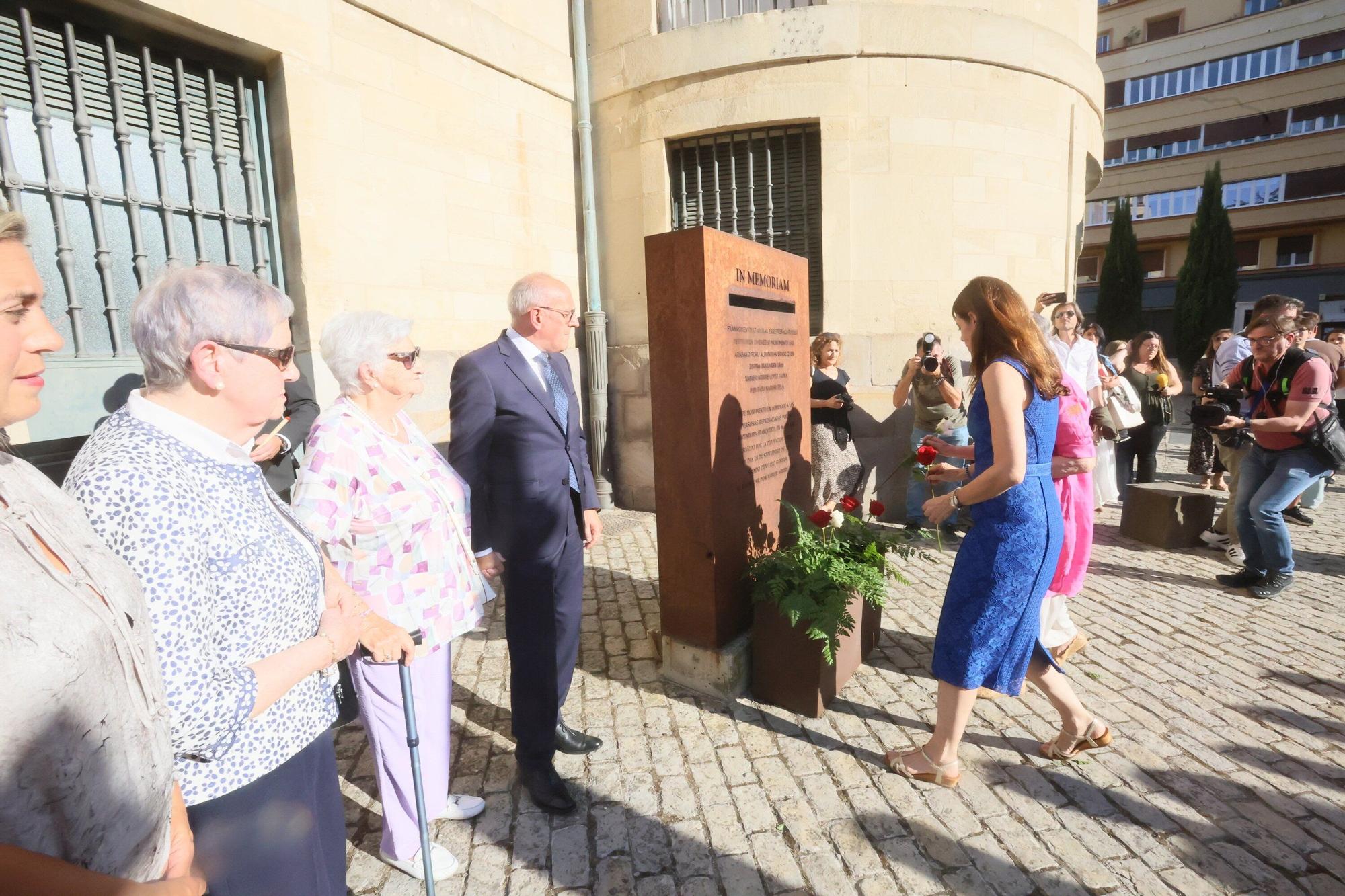 En imágenes: Álava homenajea a todas las personas represaliadas por la dictadura