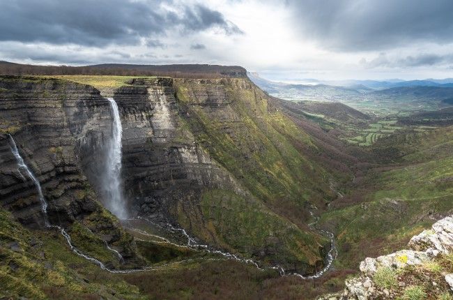 El salto del Nervión, la cascada más famosa de Álava.