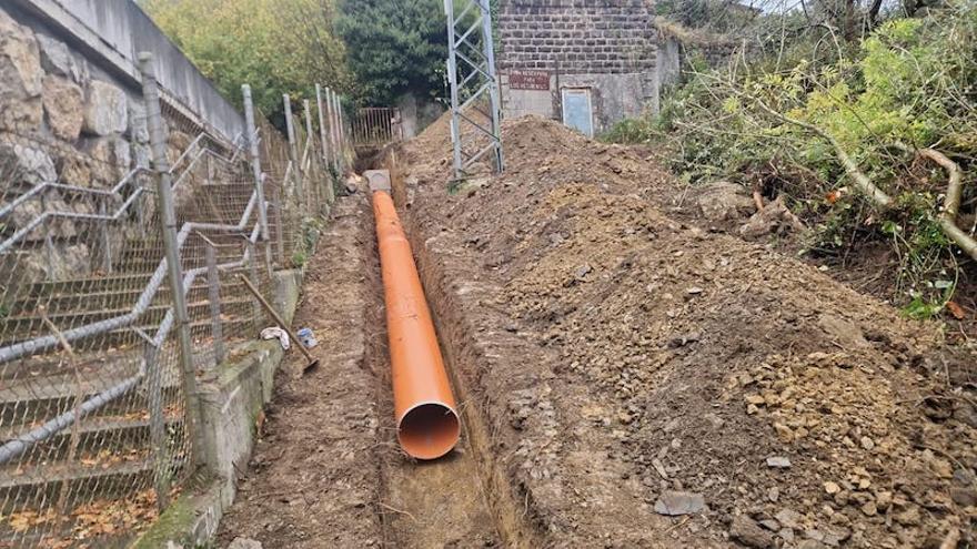 La bajada de Urtubi, en Zumarraga, dejará de inundarse cada vez que llueve