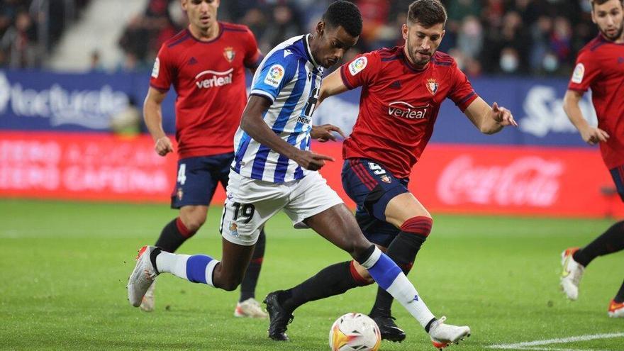 La Real entra en la zona Isak