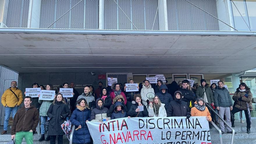 El comité de INTIA rechaza la subida salarial del 12,5% de la empresa