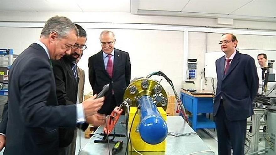 Visita del lehendakari Urkullu a las instalaciones de la planta de Erreka