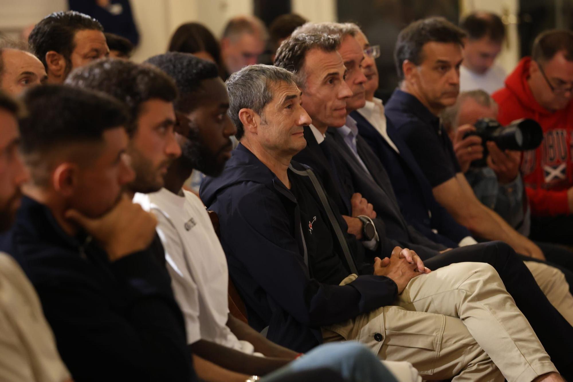 En imágenes: rueda de prensa de Yeray