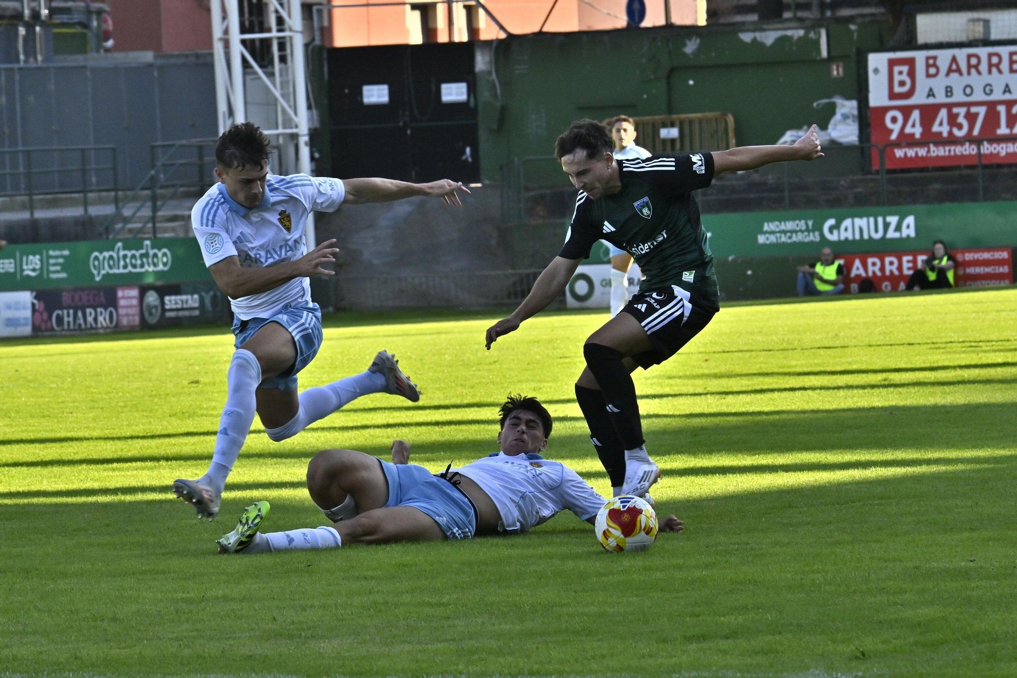El Sestao River-Deportivo Aragón, en imágenes