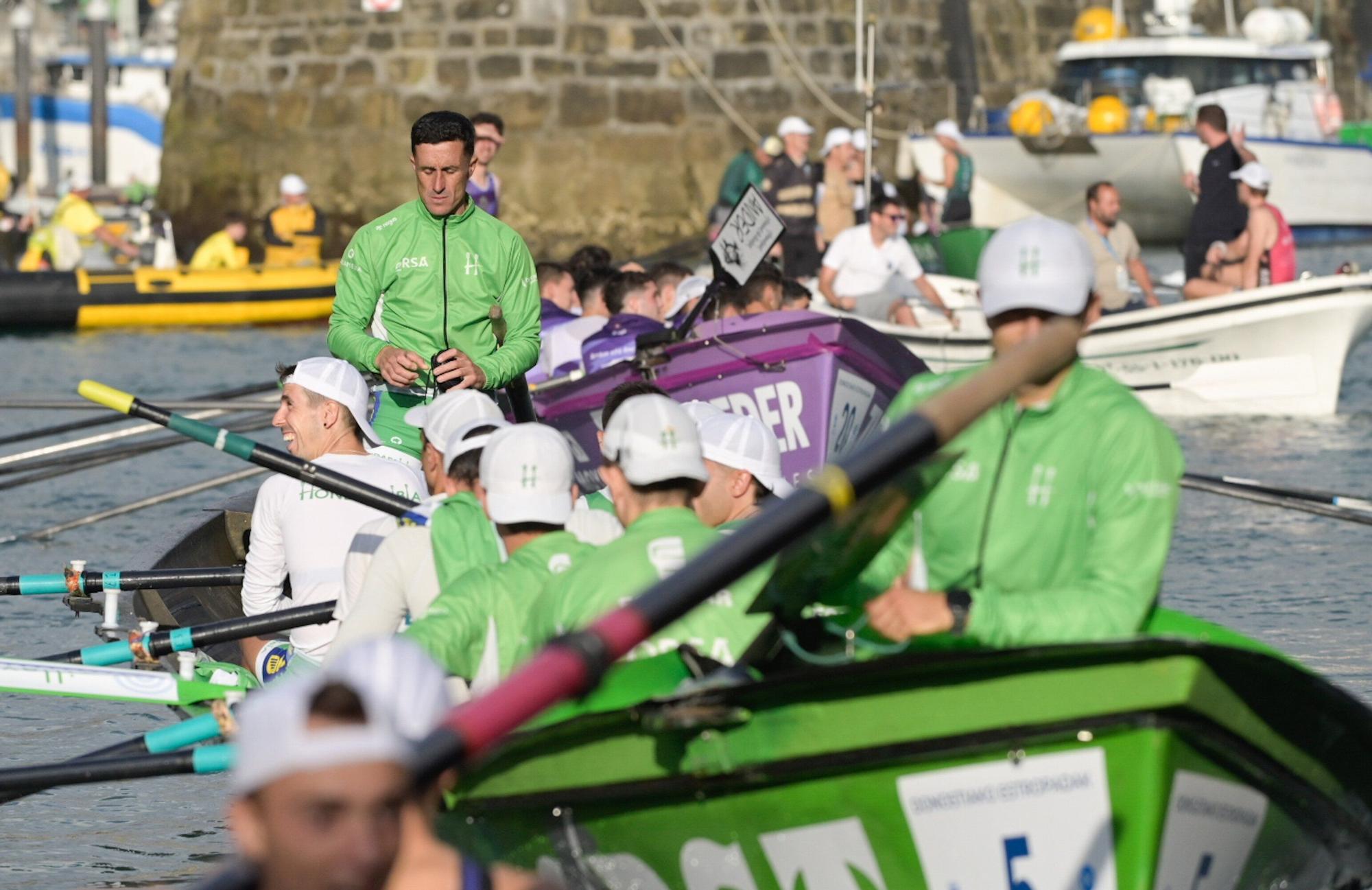 En imágenes: regata clasificatoria para la Bandera de La Concha