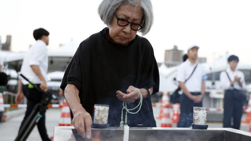 Hiroshima pide poner fin a las armas nucleares en el 80 aniversario del bombardeo