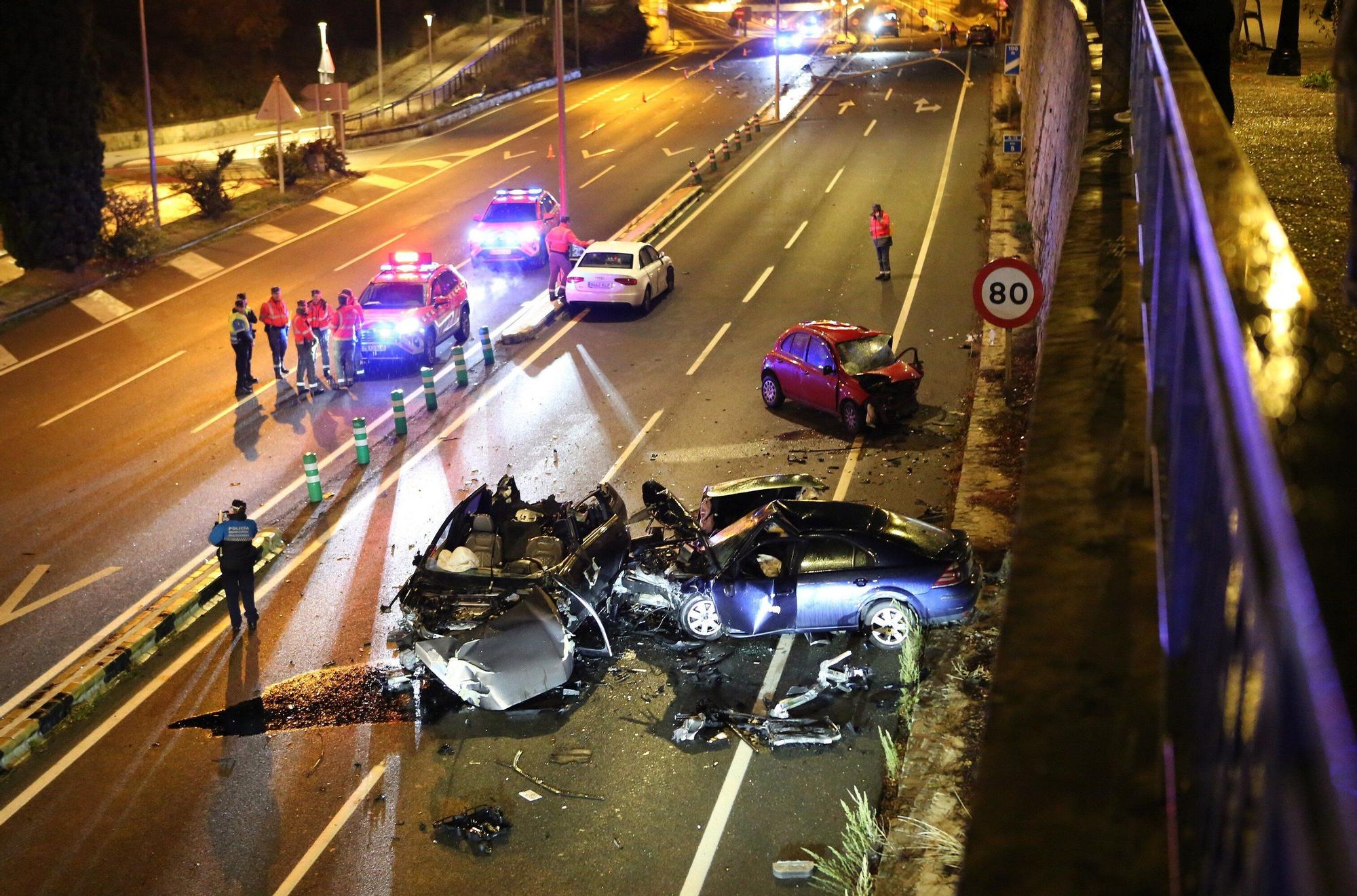 Grave accidente en Zizur