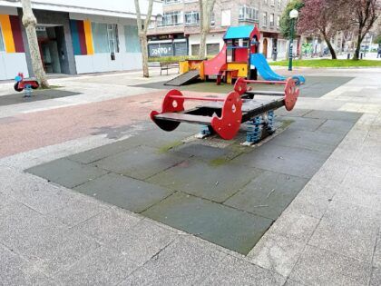 Zona de juegos de calle Caracas