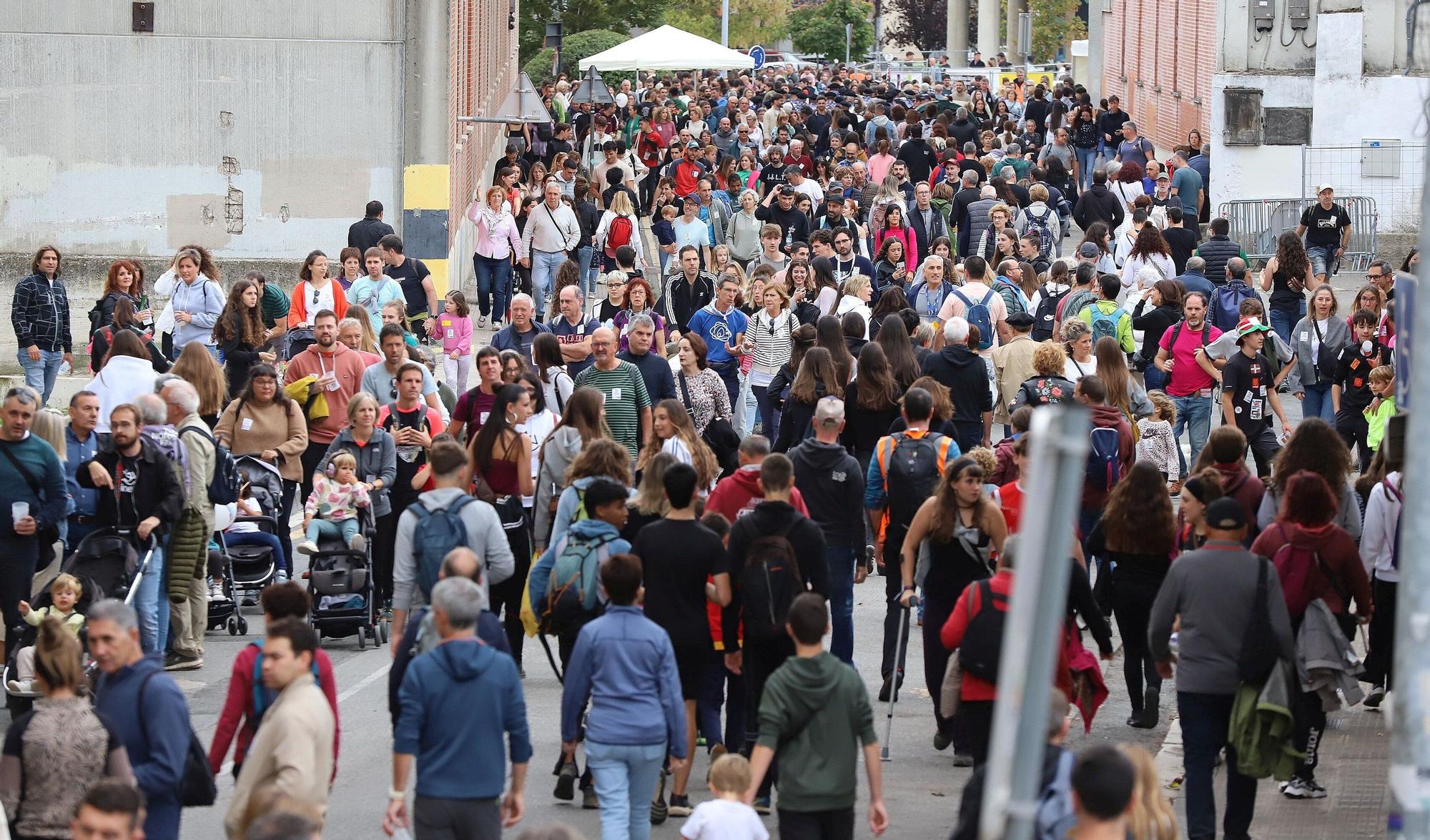 Fotos: Nafarroa Oinez 2025 en la ikastola Paz de Ziganda de Villava - Atarrabia
