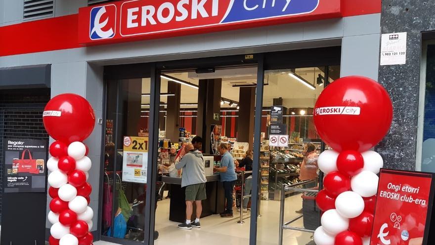 Eroski eleva su beneficio un 35% y cierra el primer trimestre con 17,8 millones de ganacia